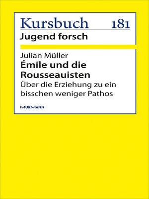 cover image of Émile und die Rousseauisten